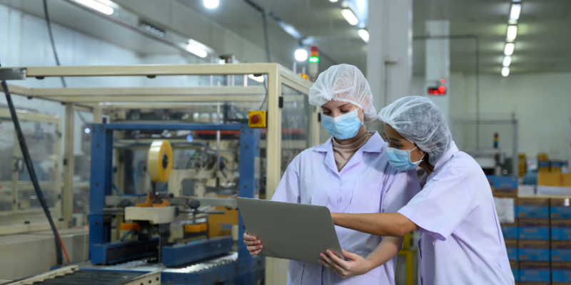 Quality control on the production line - Makson Healthcare